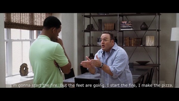 Уилл Смит и ева Мендес в фильме