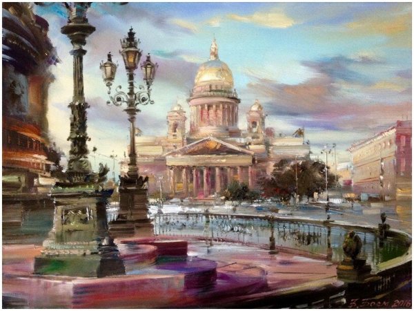 Бэгги боем Исаакиевский собор