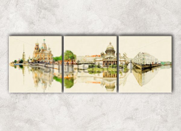 Панорамные картины для интерьера