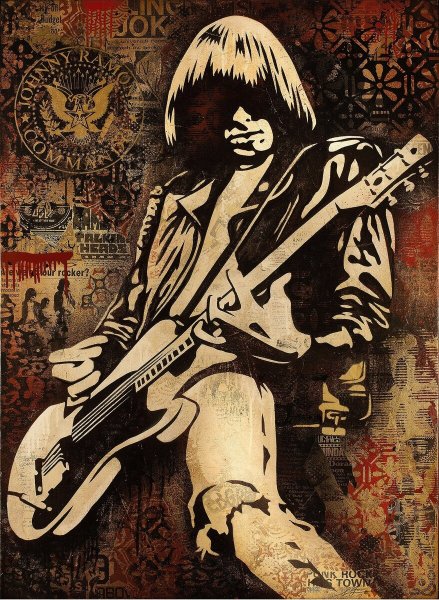 Рок Постер рамонес