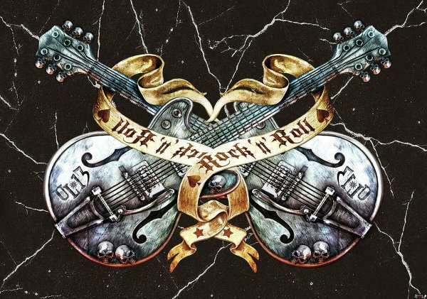 Живопись в стиле рок-н-ролл