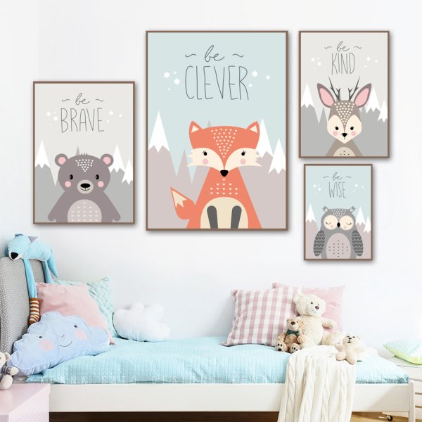 Постеры в детскую комнату