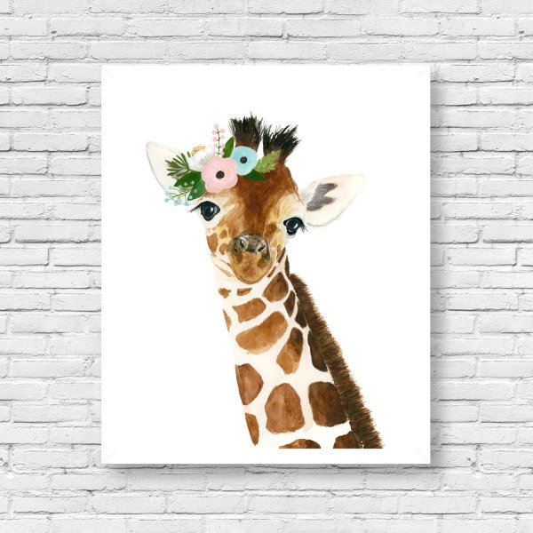Постер Жираф