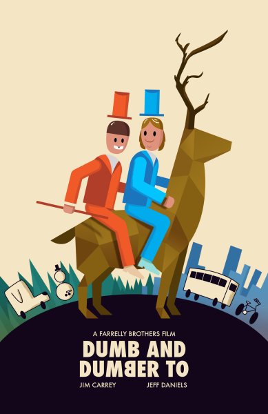 Тупой и еще тупее 1994 Постер