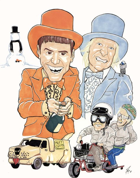 Тупой и еще тупее фильм 1994 Постер