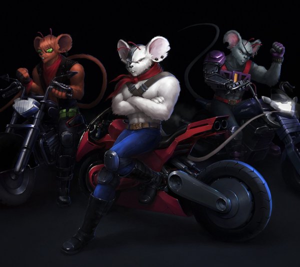 Мыши байкеры с Марса