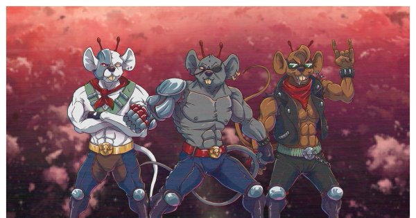 Мыши-рокеры с Марса мультсериал