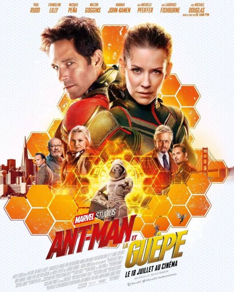 Ant man and the Wasp 2018 фильм Постер