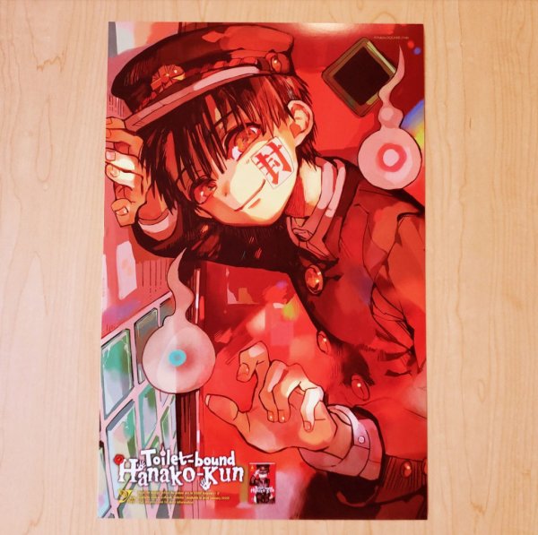 Аниме плакаты туалетный мальчик Ханако кун