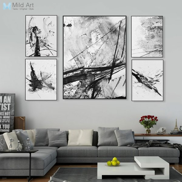 Картины в гостиную в современном стиле