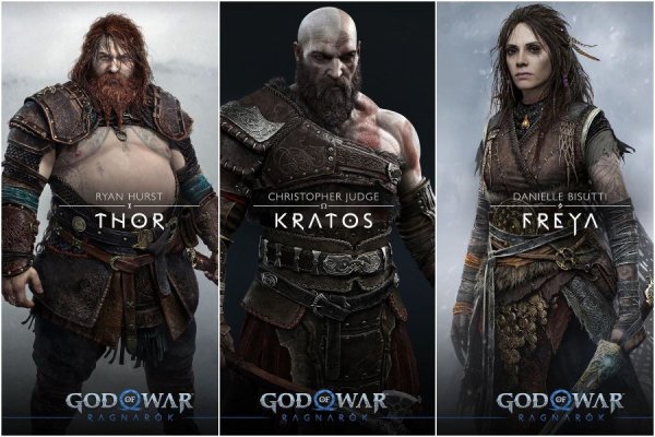 Тор из God of War Ragnarok