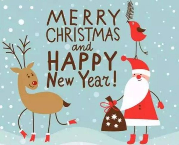 Mother Happy New year открытка