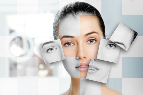 Черно белая картина девушка