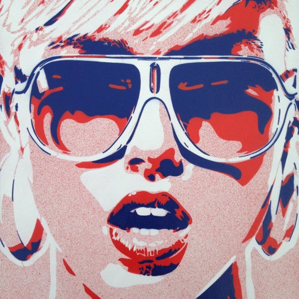 Уитни Хьюстон поп арт