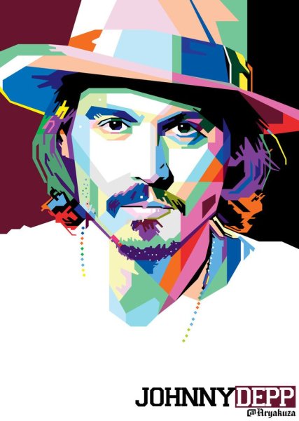 Портреты известных личностей в стиле поп арт