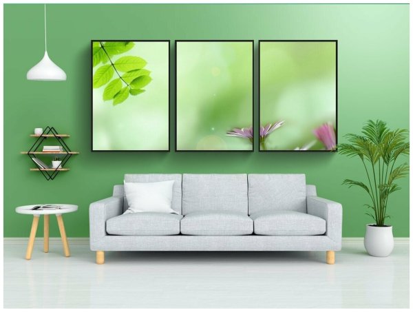 Вырубной плакат Весеннее дерево