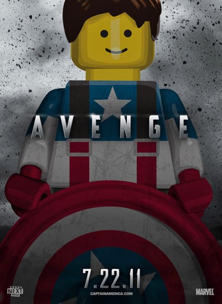Лего Капитан Америка 2011