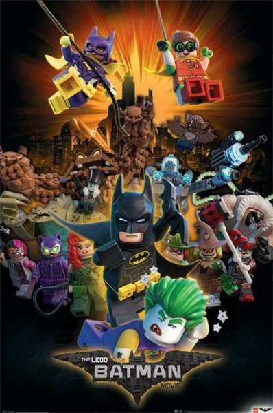 LEGO Batman Постер