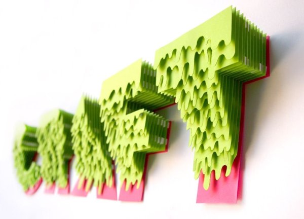 Объемная открытка