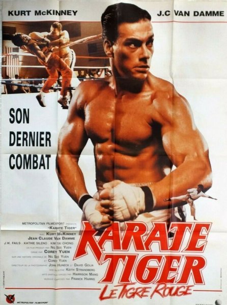 Jean Claude van Damme плакаты 90х