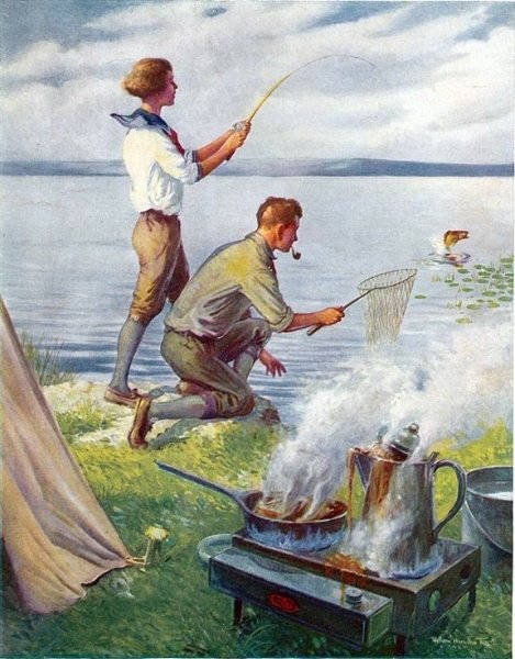 Постеры на рыболовную тему