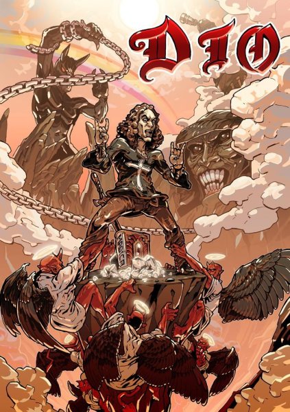 Обложки альбомов группы Dio