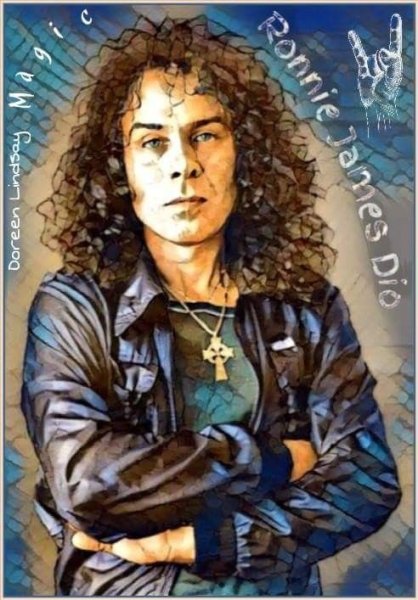 Ронни Джеймс дио Art