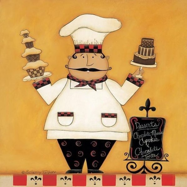 Повар для презентации