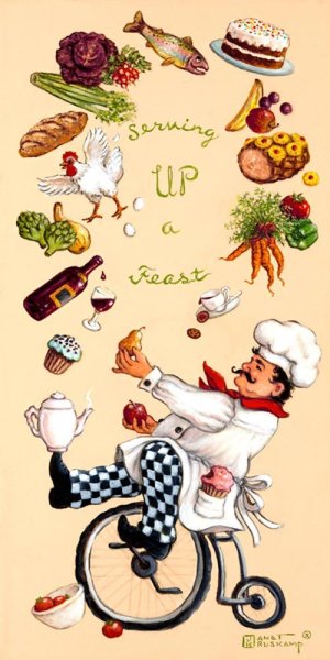 Забавные картины для кухни