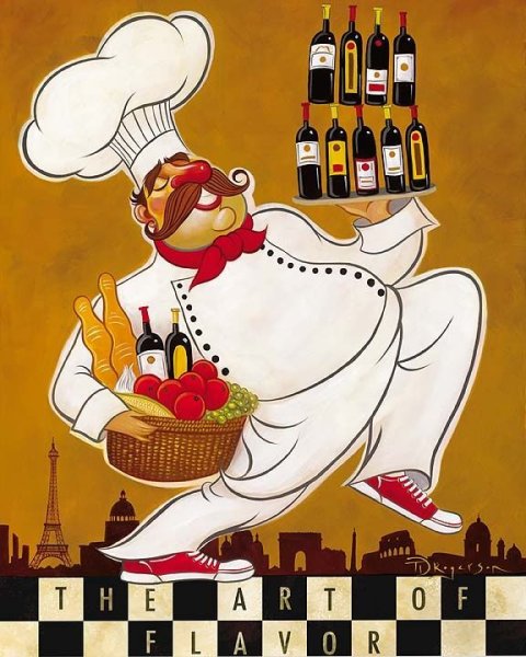 Шеф повар мультяшный