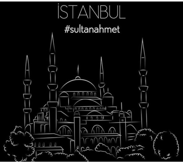 Creative poster Istanbul