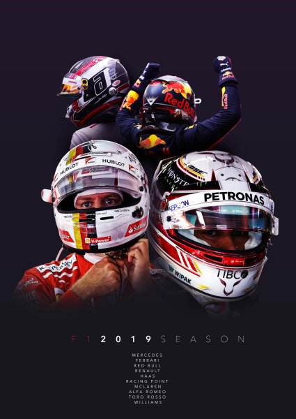 Ferrari Formula 1 Постер