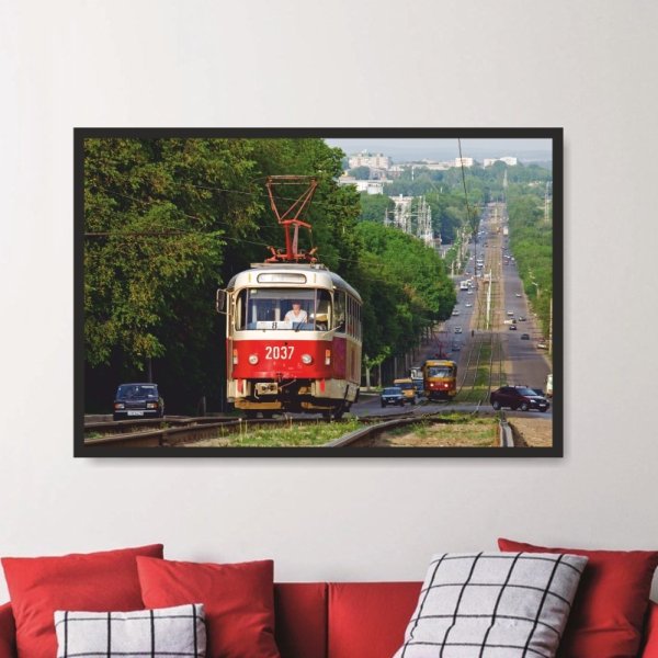 Трамвайный 55