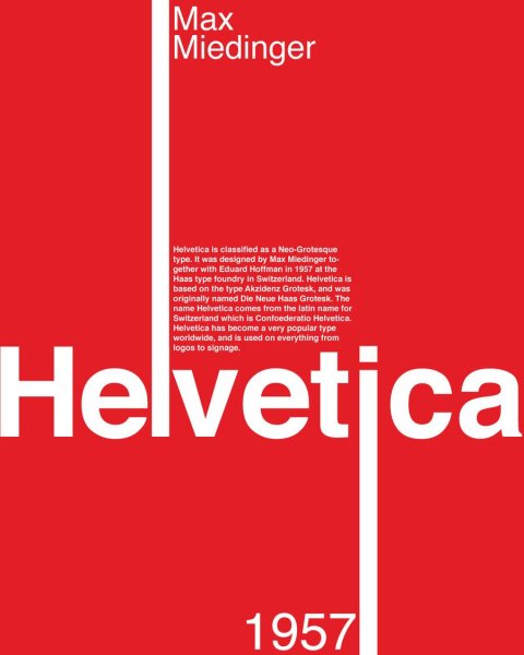 Швейцарский плакат типографика