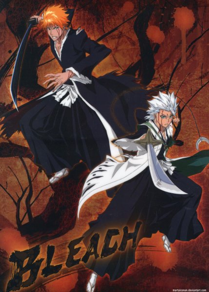 Ичиго Куросаки и Тоширо