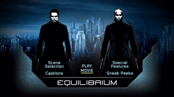 Эквилибриум фильм 2002 Постер