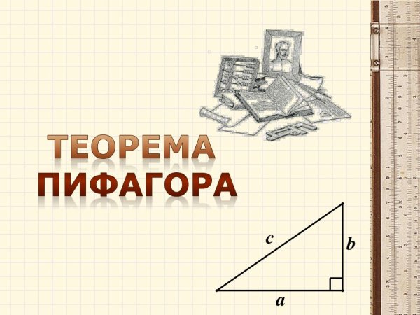 Математика теорема Пифагора