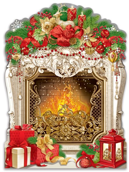 Новогодний камин