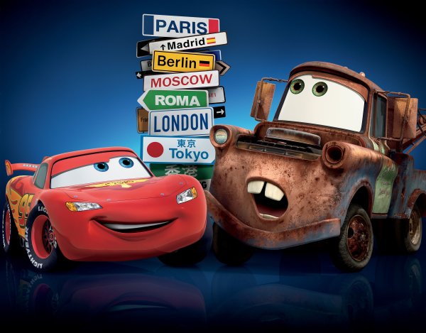 Cars 2 Lightning MCQUEEN Mater