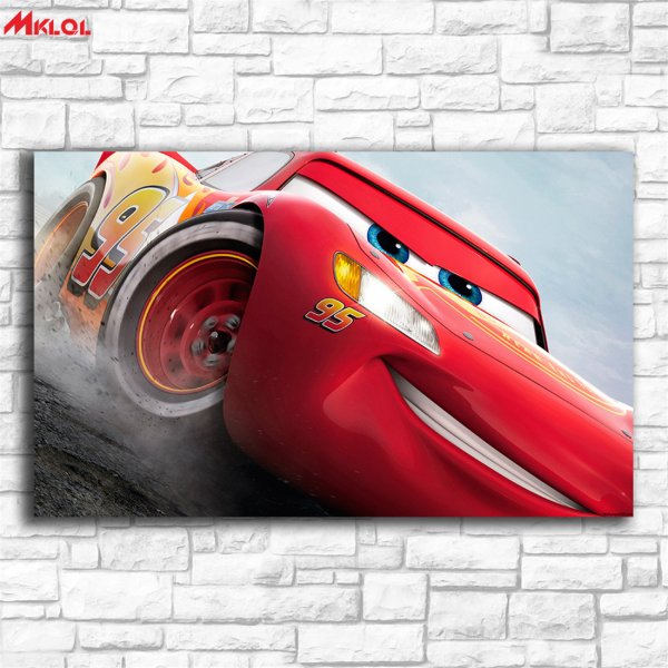 Плакат молния Маквин