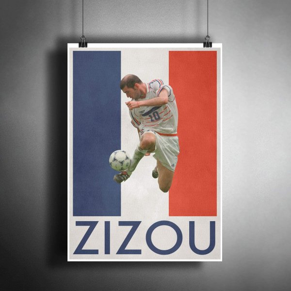 Плакат Зидана