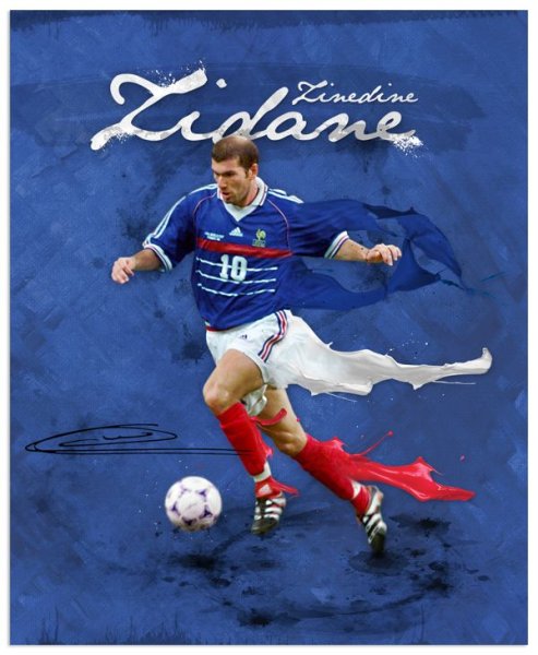 Плакат Зидана