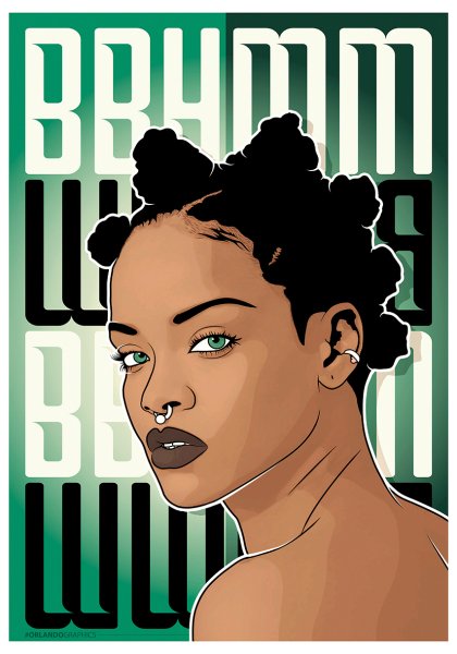 Рианна Постер