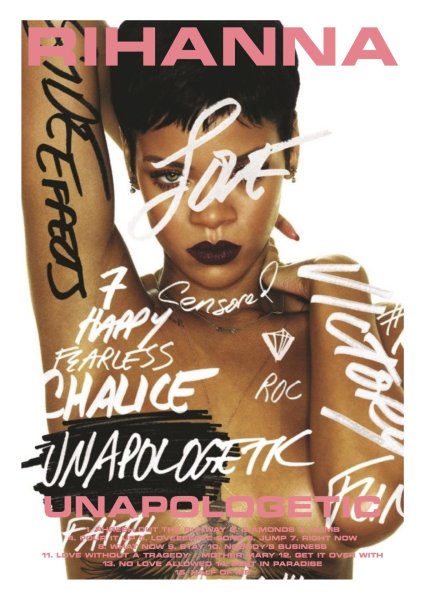 Rihanna poster