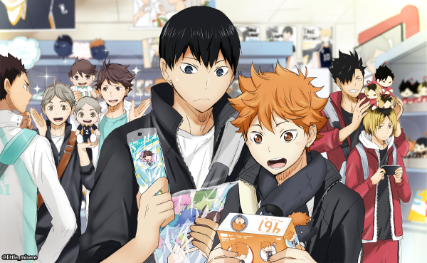 Аниме волейбол хайкью