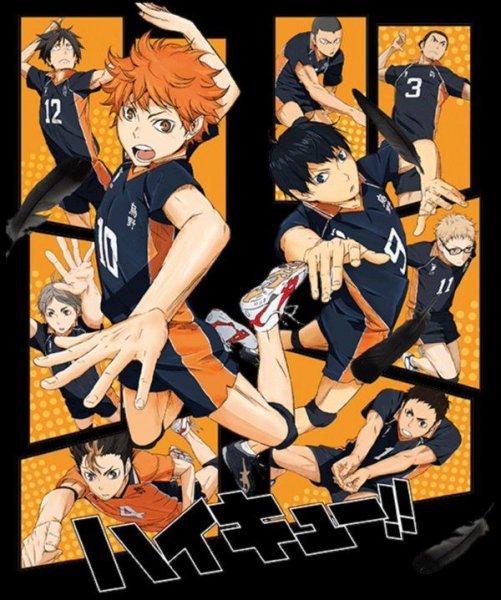 Haikyuu обложка
