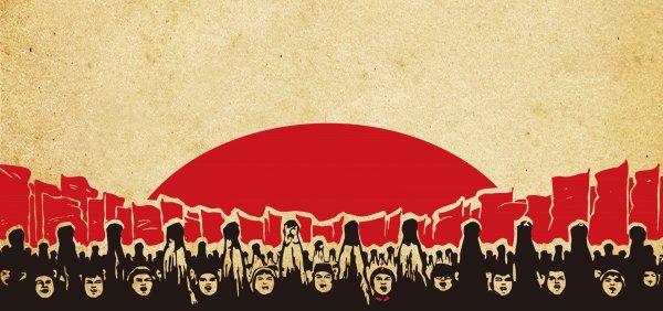 Плакаты КНР Гражданская война