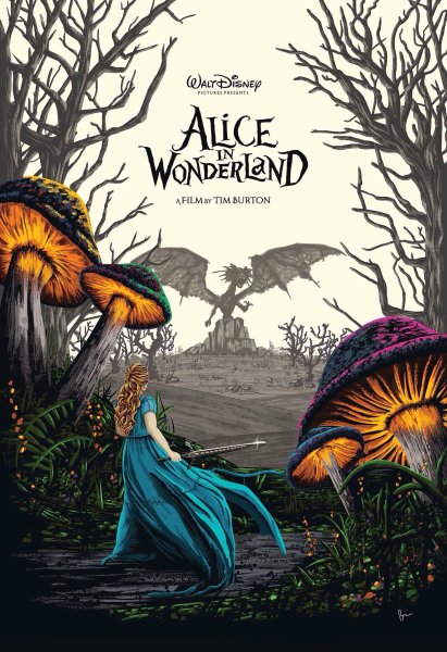 Алиса в стране чудес тим Бертон