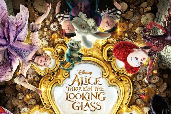 Алиса в Зазеркалье (Alice through the looking Glass) 2016 Постер