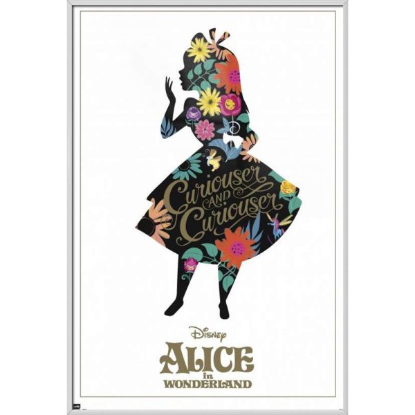 Алиса в стране чудес плакат